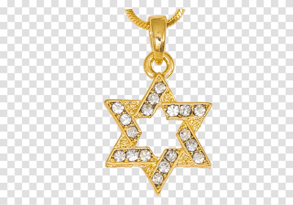 David Necklace Mayweather Star Of David, Pendant, Gold, Cross, Symbol Transparent Png