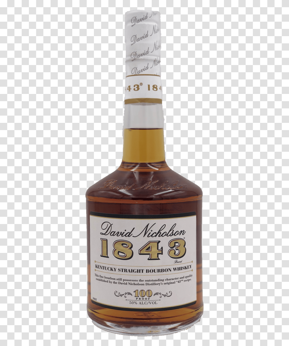 David Nicholson 1848 Kentucky Straight Bourbon Whiskey, Liquor, Alcohol, Beverage, Drink Transparent Png