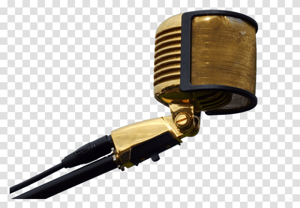 David Okangba Soundtrack To My Life Gold Microphone, Electrical Device Transparent Png