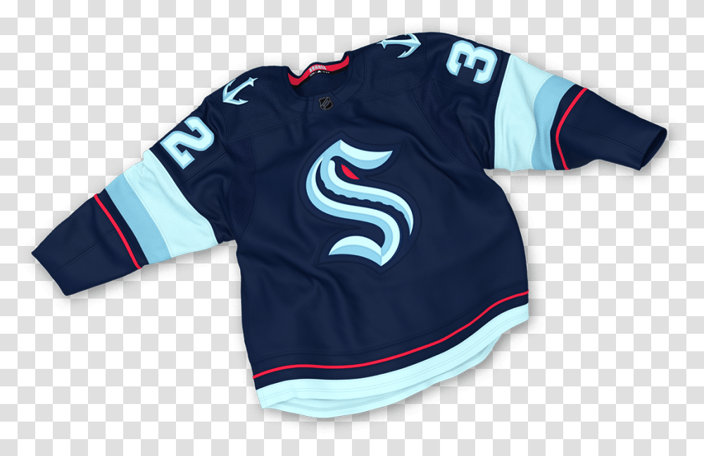 David Pagnotta Kraken Seattle Nhl, Clothing, Apparel, Shirt, Jersey Transparent Png