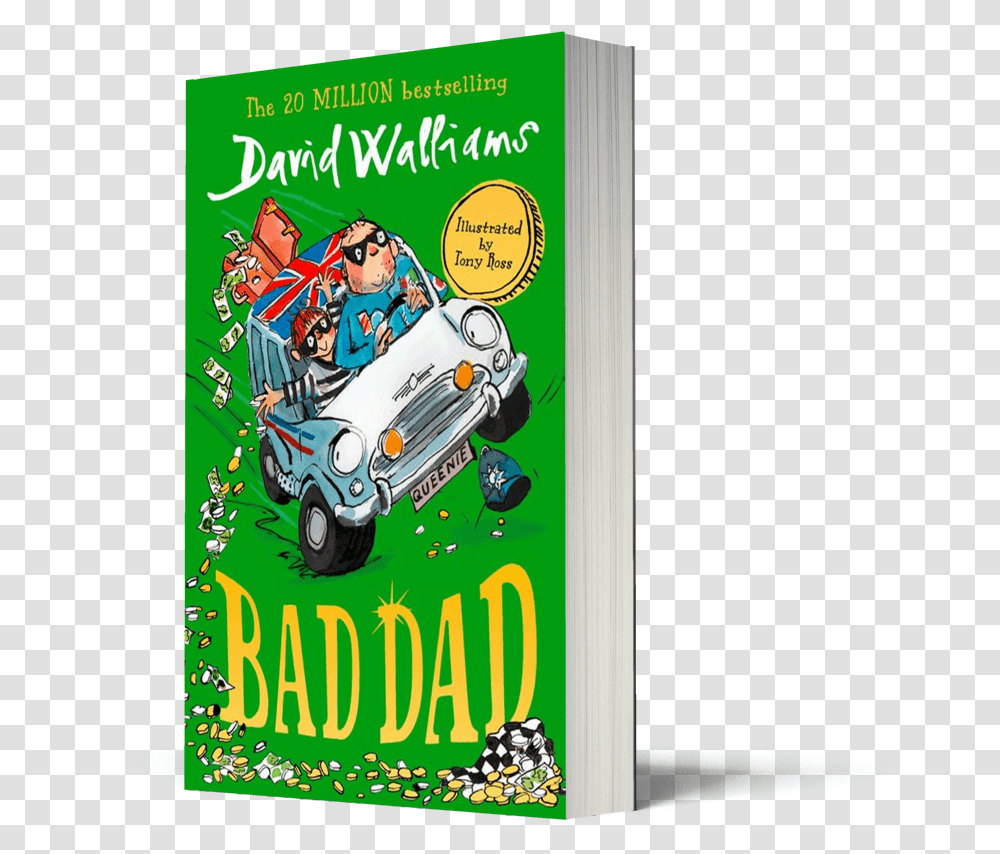 David Walliams Bad Dad, Poster, Advertisement, Flyer, Paper Transparent Png