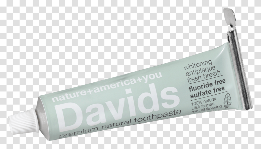Davids Natural Toothpaste Label, Word, Aluminium, Paper Transparent Png