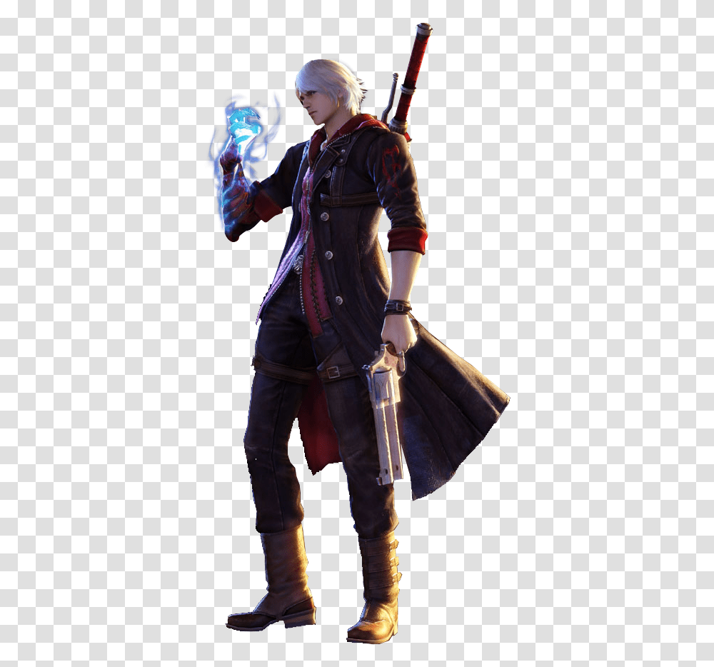 Davil May Cry Dante, Person, Coat, Overcoat Transparent Png