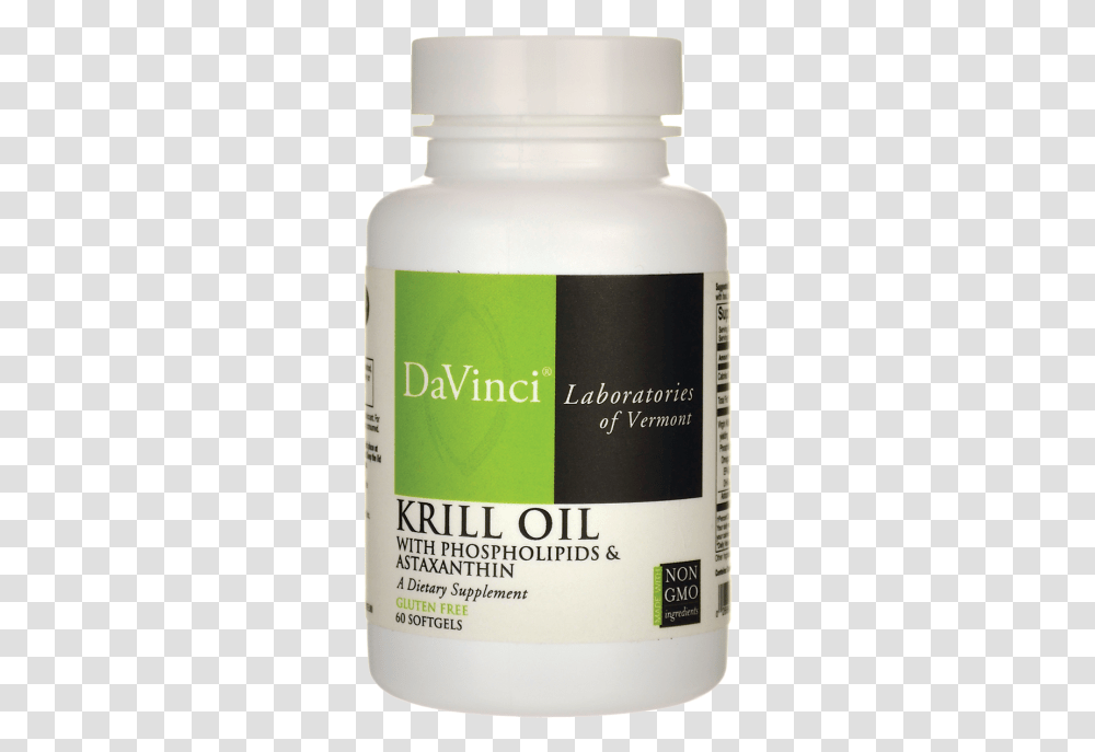 Davinci Laboratories Krill Oil With Phospholipids Amp Dietary Supplement, Bottle, Cosmetics, Tin, Aluminium Transparent Png