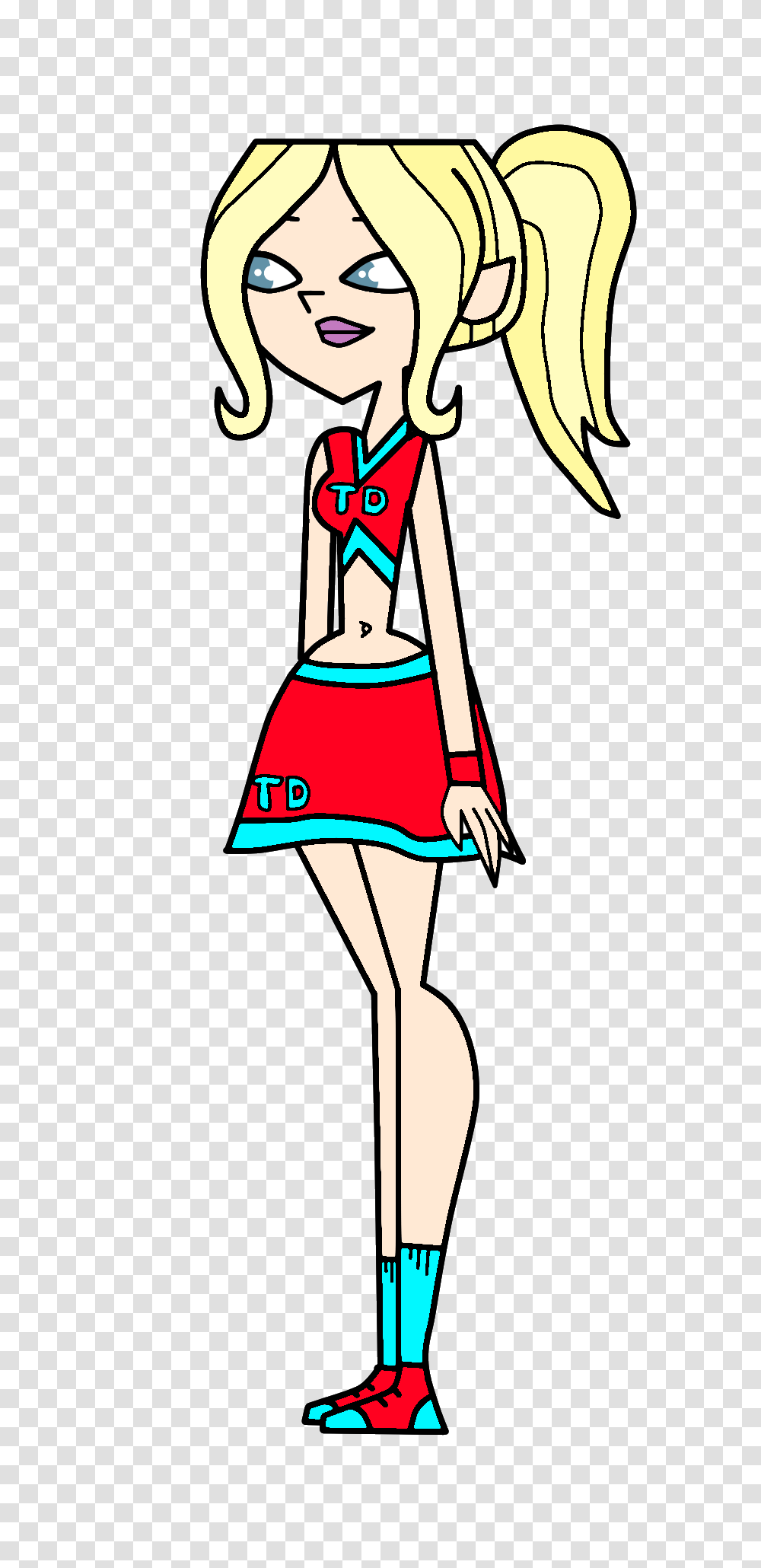 Dawn Cheerleader, Costume, Drawing, Female Transparent Png