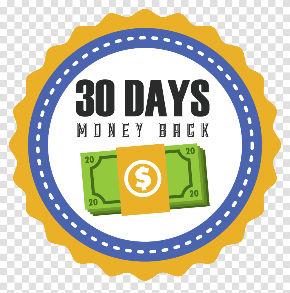 Day 100 Money Back Guarantee Mixed Berry Jam Labels, Logo, Number Transparent Png