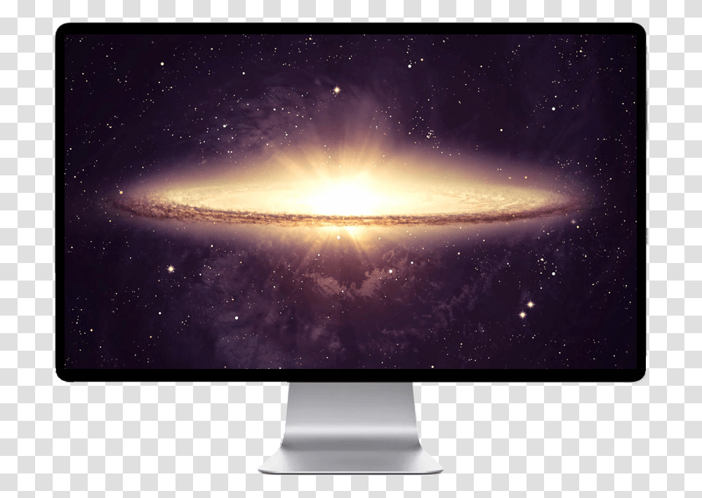 Day And Night Split, Monitor, Screen, Electronics, LCD Screen Transparent Png