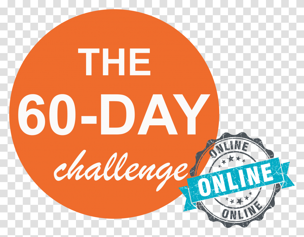 Day Challenge Online 60 Days Challenge, Logo, Trademark Transparent Png