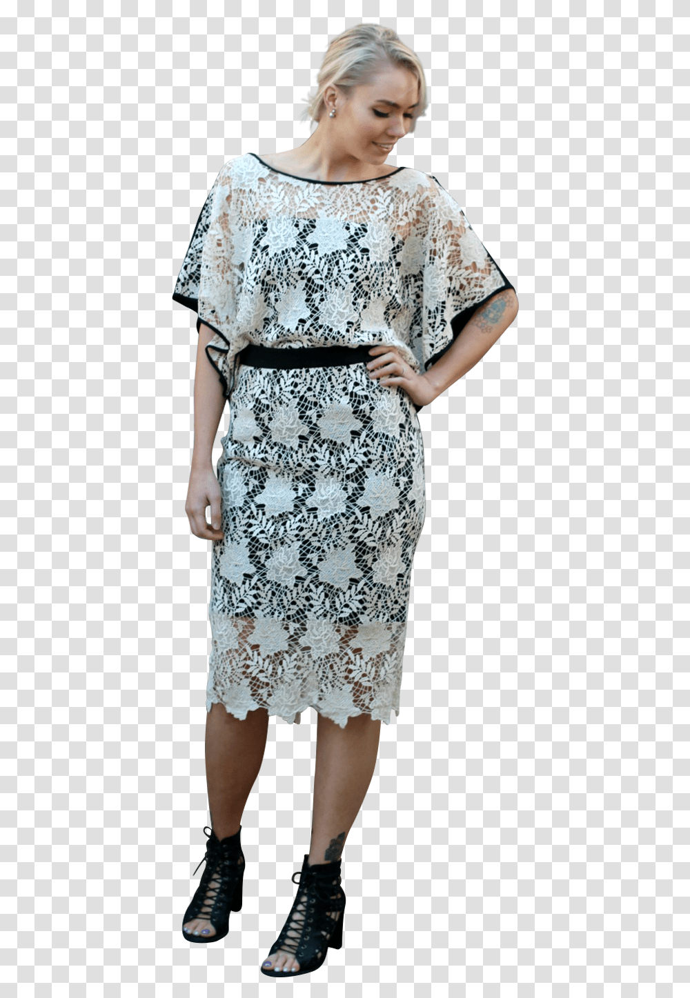 Day Dress, Apparel, Female, Person Transparent Png