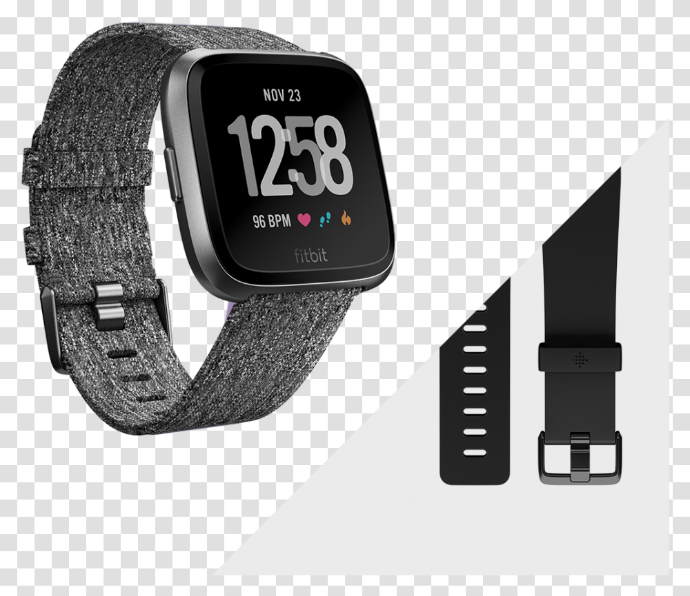 Day Fitbit Sale, Wristwatch, Digital Watch Transparent Png