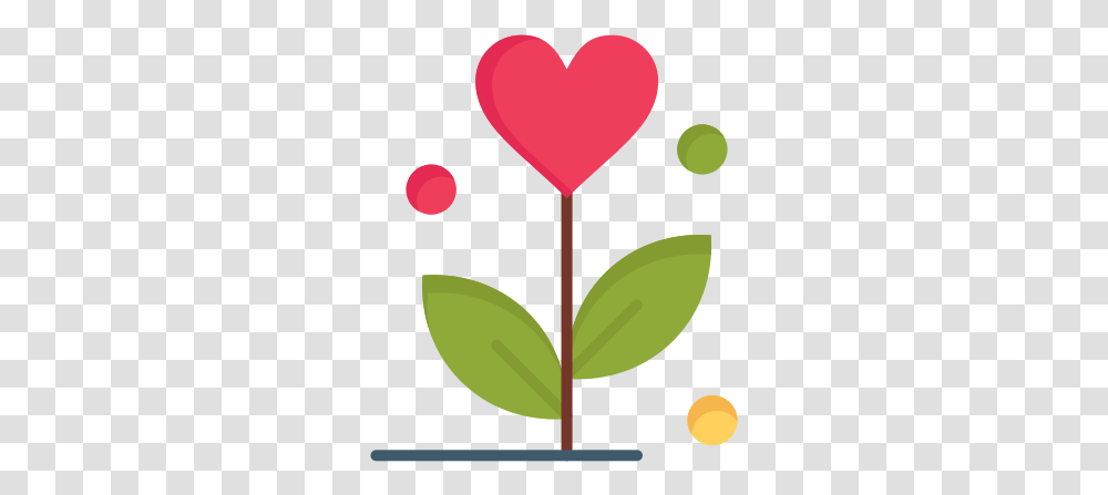 Day Flower Heart Love Valentine Day Icon Flower, Tennis Ball, Sport, Sports, Pattern Transparent Png