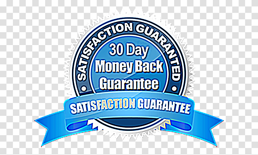 Day Guarantee Hd Quality All Satisfaction Badge 30 Day Guarantee, Label, Text, Logo, Symbol Transparent Png