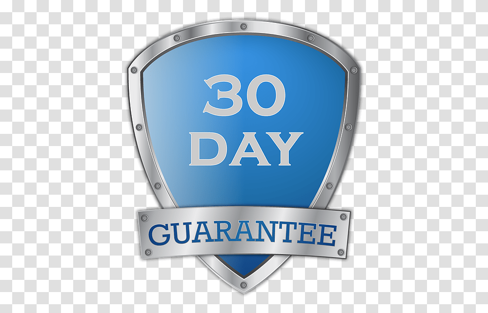 Day Guarantee Shield Emblem, Logo, Trademark, Mobile Phone Transparent Png