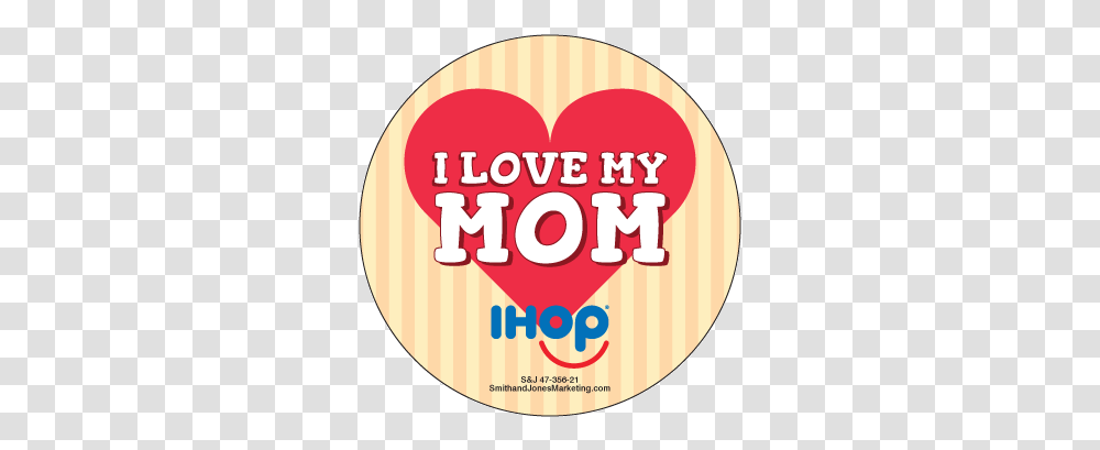 Day I Love Mom Sticker Circle, Label, Text, Logo, Symbol Transparent Png
