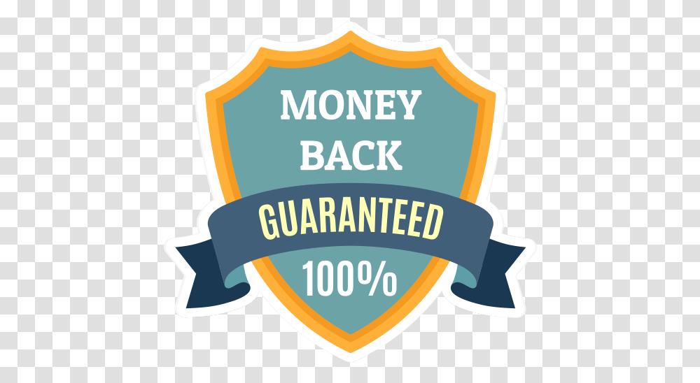 Day Money Back Guarantee Badge Label, Logo, Vegetation Transparent Png