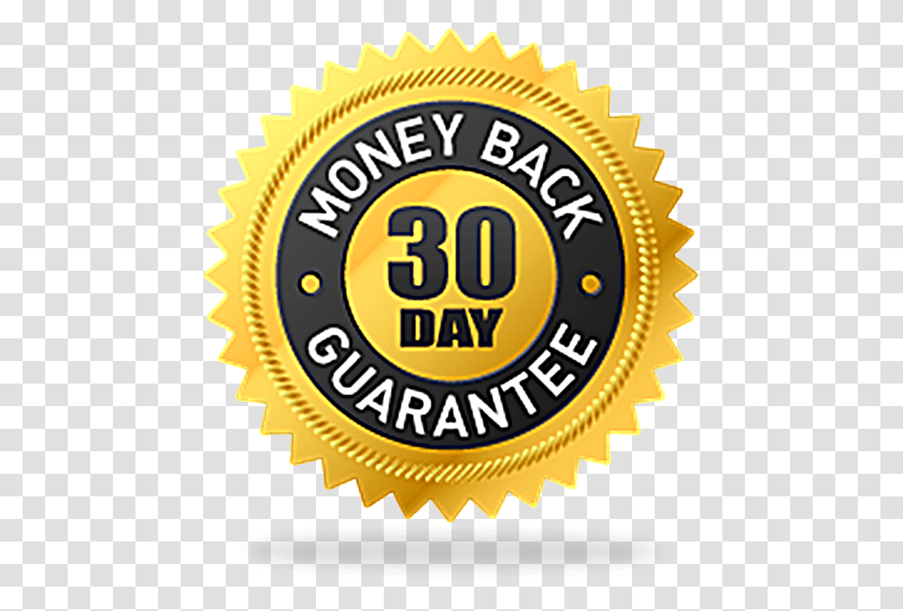 Day Money Back Guarantee Label, Text, Logo, Symbol, Trademark Transparent Png