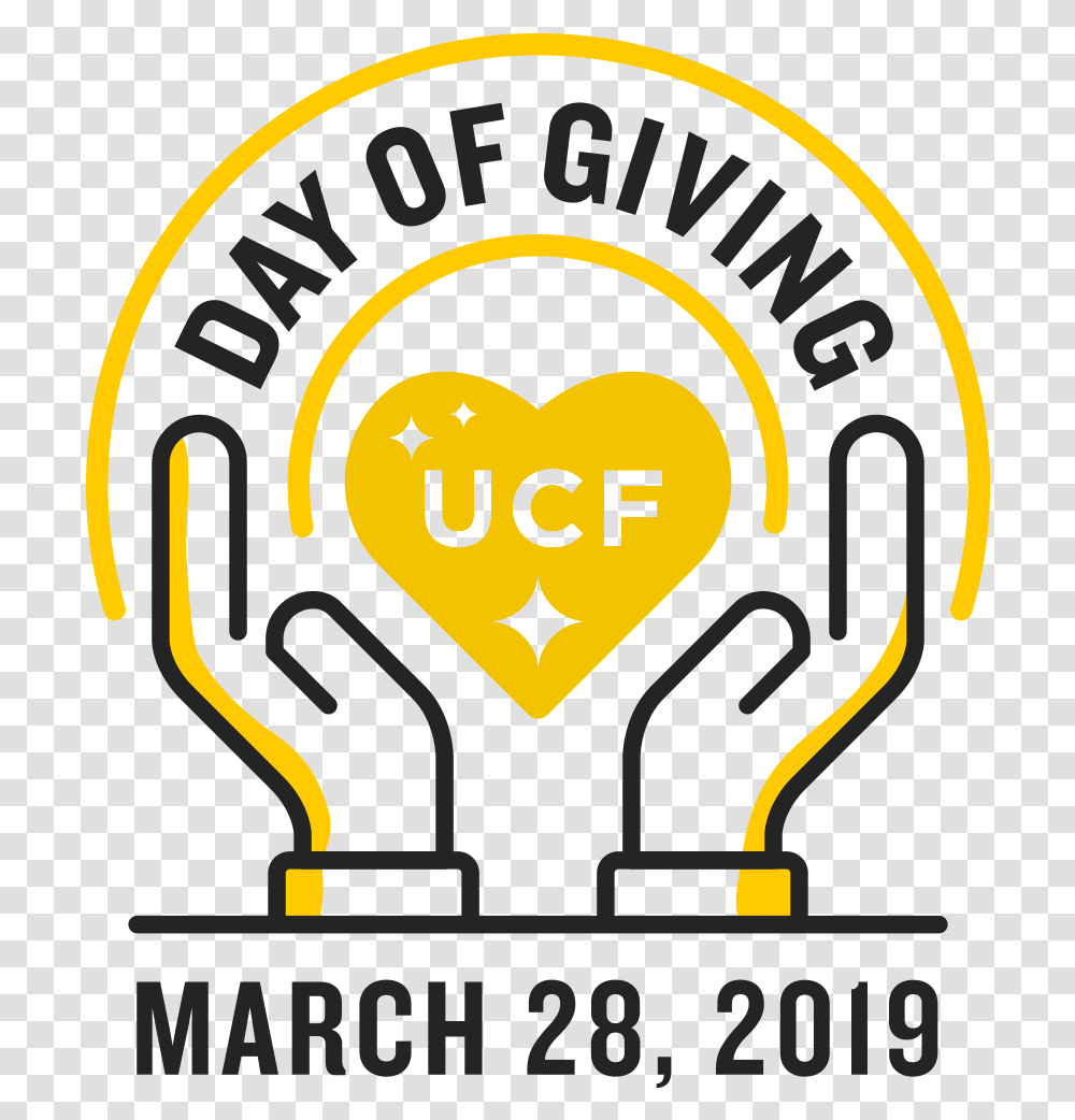 Day Of Giving Emblem, Light, Lightbulb, Poster, Advertisement Transparent Png