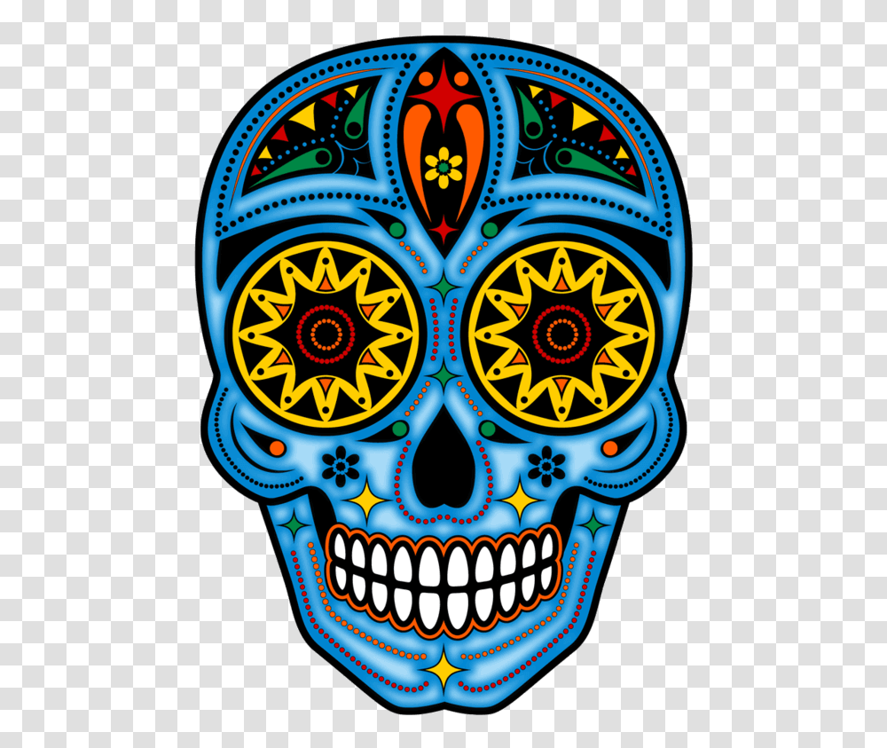 Day Of The Dead Art Day Of The Dead Dont Be Afraid Of Day, Label, Doodle, Drawing Transparent Png