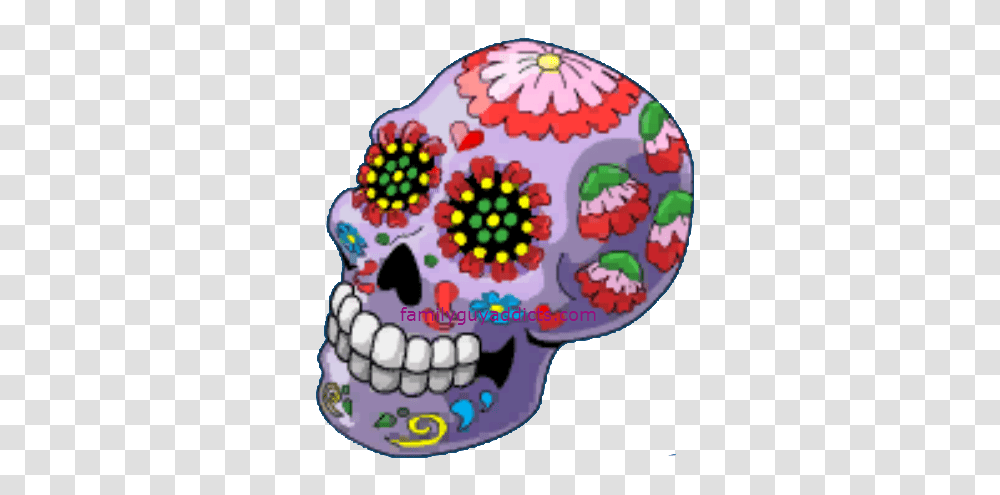 Day Of The Dead Clipart Animated, Birthday Cake, Dessert, Food, Sphere Transparent Png