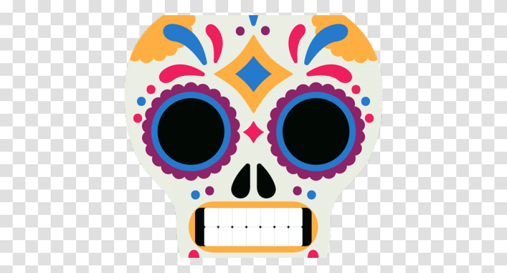 Day Of The Dead Clipart Mask, Label, Doodle, Drawing Transparent Png