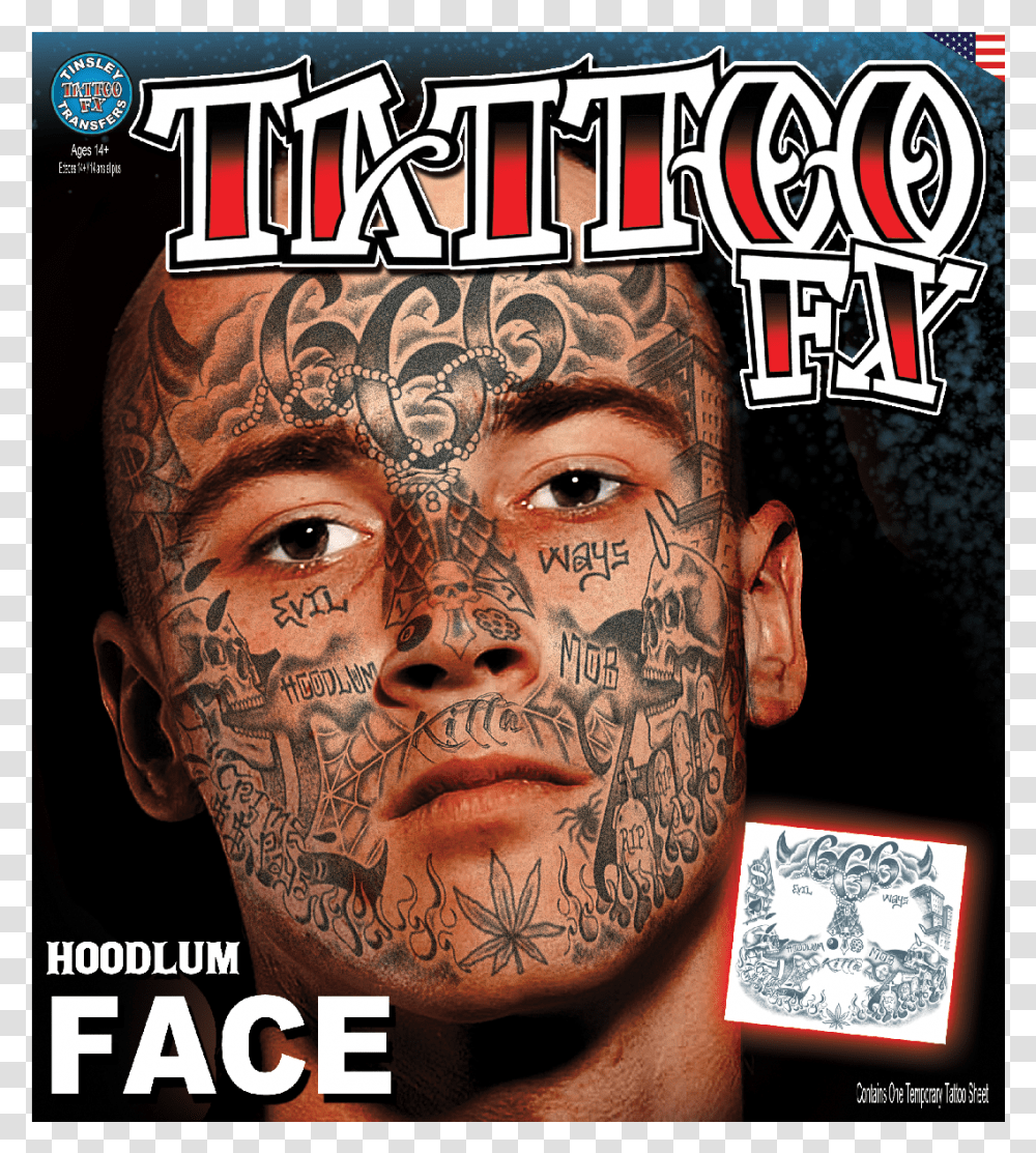 Day Of The Dead Man Tattoo, Skin, Advertisement, Poster, Flyer Transparent Png