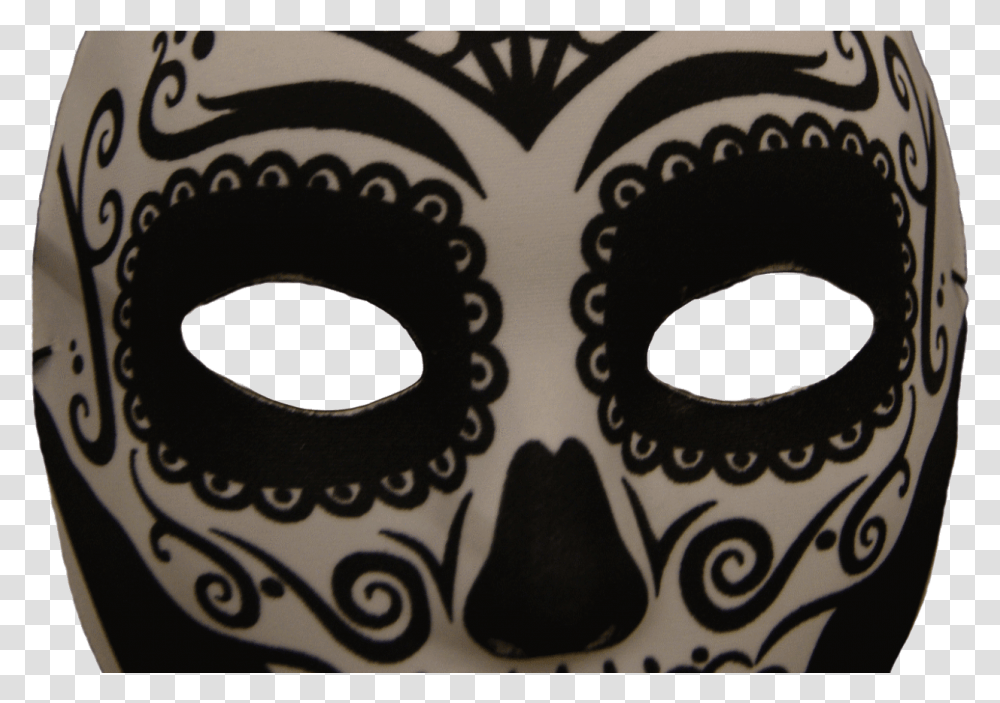 Day Of The Dead Mask Maska Dia De Los Muertos Transparent Png