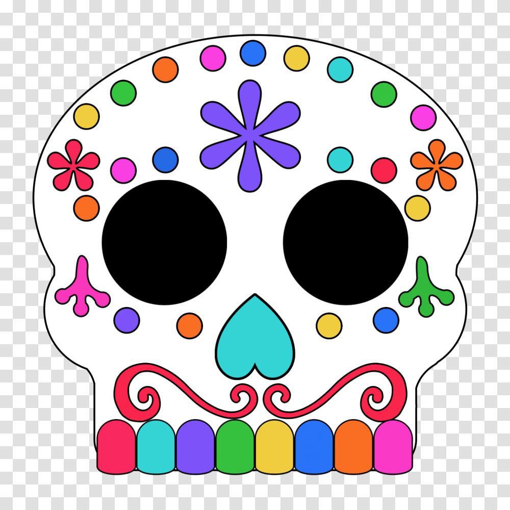 Day Of The Dead Masks Sugar Skulls Free Printable, Parade, Halloween, Swimwear Transparent Png