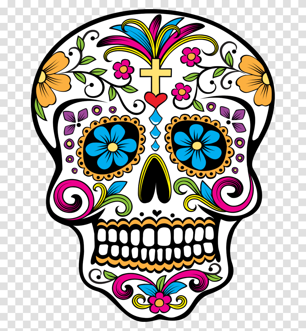 Day Of The Dead Program And Craft, Doodle, Drawing Transparent Png