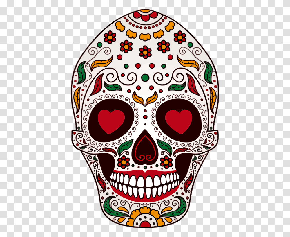 Day Of The Dead Sugar Skull Day Of The Dead Clipart, Doodle, Drawing, Pattern, Bird Transparent Png