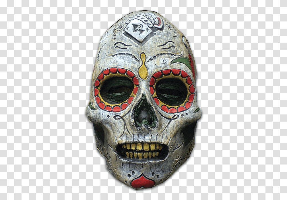 Day Of The Dead Zombie Full Head Latex Halloween Mask Day Of The Dead Halloween Mask, Building, Architecture, Pillar, Column Transparent Png