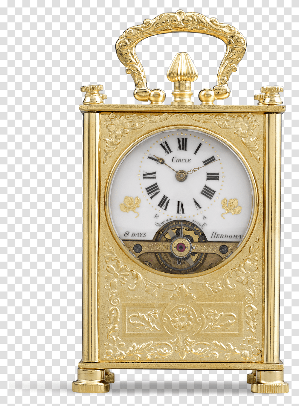 Day Swiss Carriage Clock Watch Transparent Png