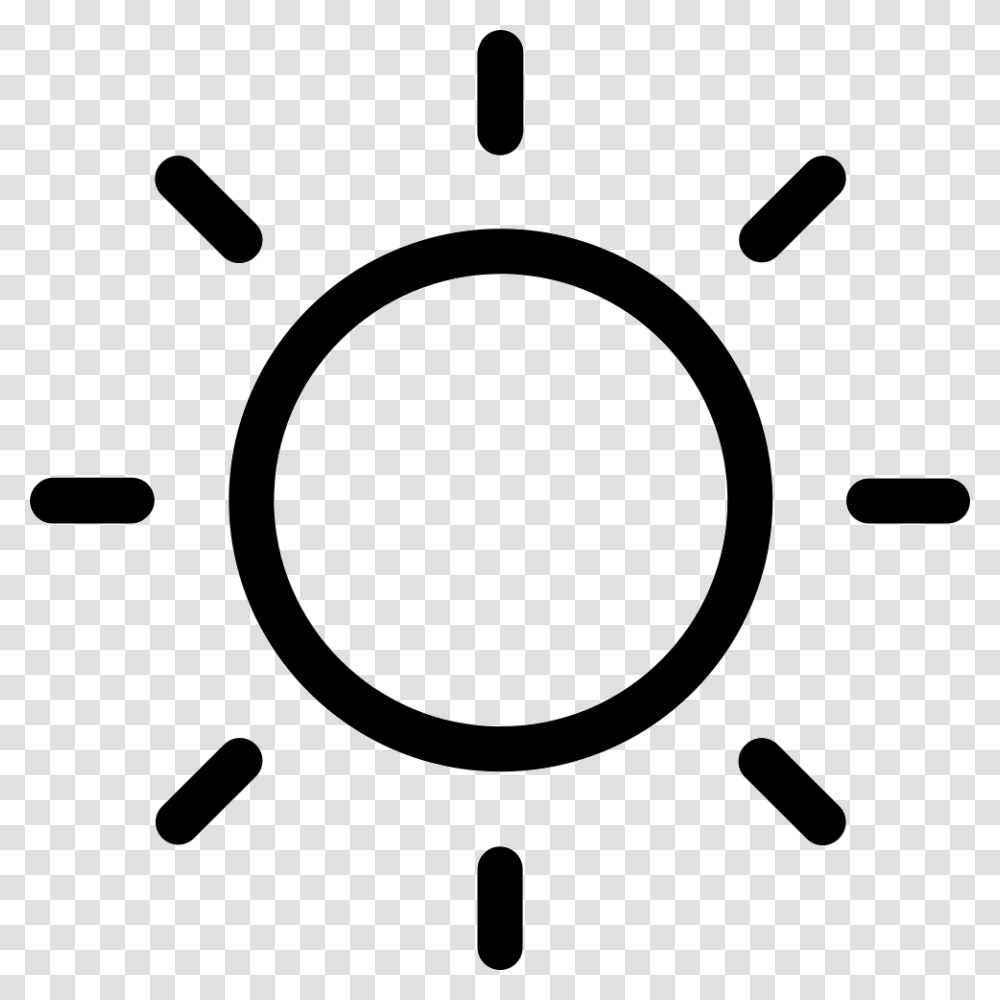 Day Symbol Svg Luminosity Icon, Stencil, Appliance Transparent Png