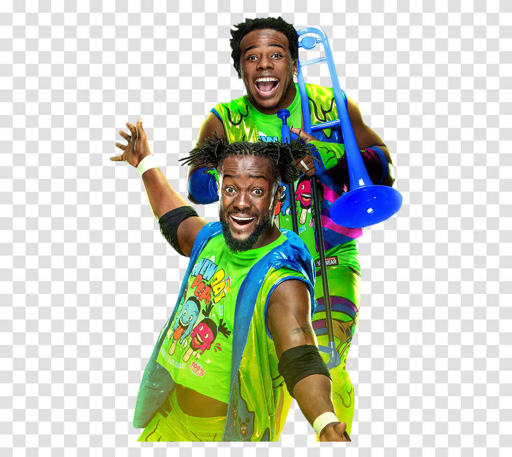 Day Wwe Kofi Wwe The New Day, Sleeve, Clothing, Person, Long Sleeve Transparent Png