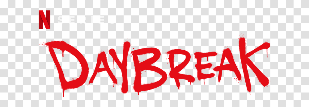 Daybreak Netflix Official Site Daybreak Netflix Logo, Text, Word, Alphabet, Label Transparent Png