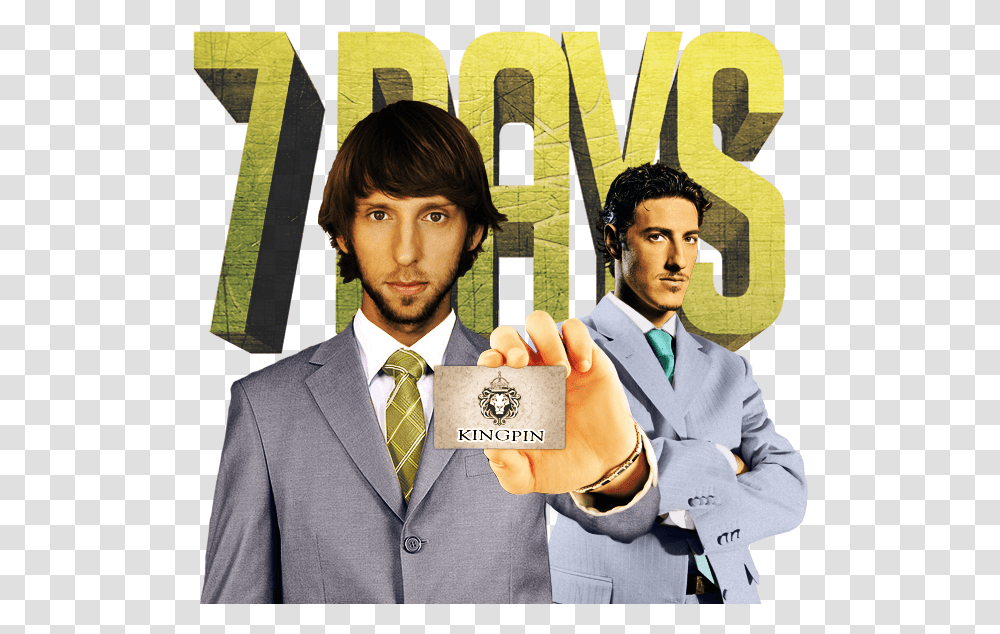 Days As A Kingpin Starring Joel David Moore Amp Eric Poster, Tie, Accessories, Accessory, Suit Transparent Png