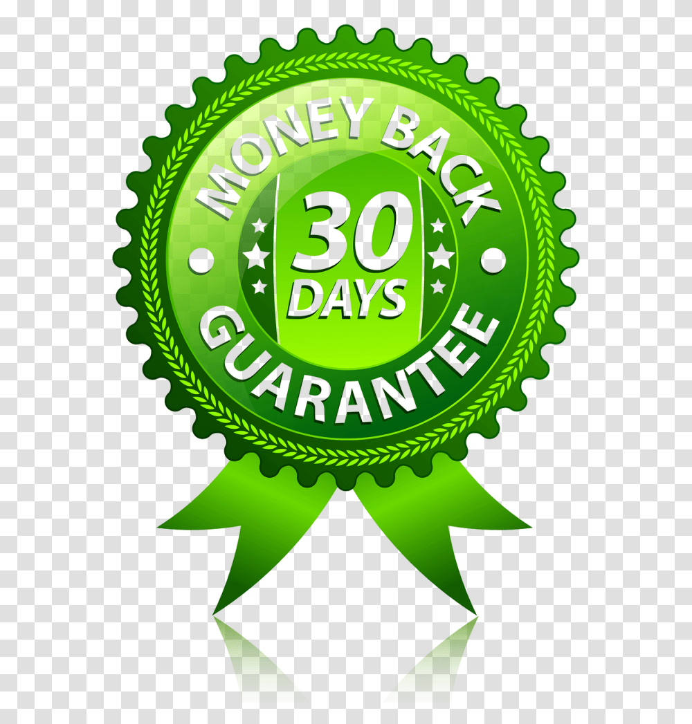 Days Money Back Guarantee 100 Pure Satisfaction Gaurentee Logo, Trademark, Poster, Advertisement Transparent Png
