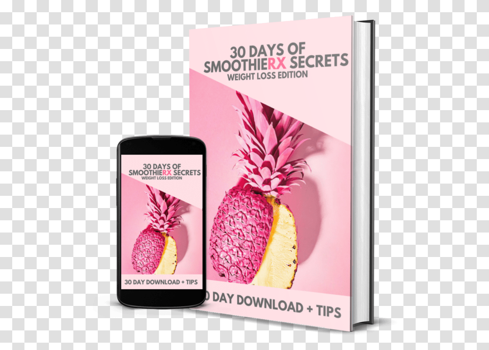 Days Of Healthy Smoothie Secrets Cosmetics, Pineapple, Fruit, Plant, Food Transparent Png