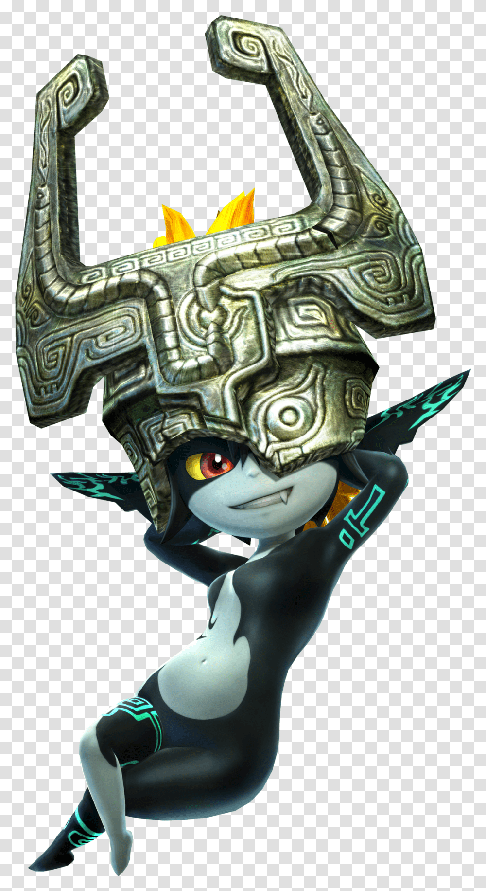 Days Of Video Game Characters Day 1 - Midna Twilight Imp Midna Twilight Princess, Legend Of Zelda, Head, Graphics, Art Transparent Png
