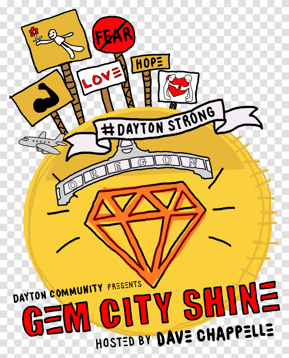 Dayton Gem City Shine, Poster, Advertisement, Flyer, Paper Transparent Png