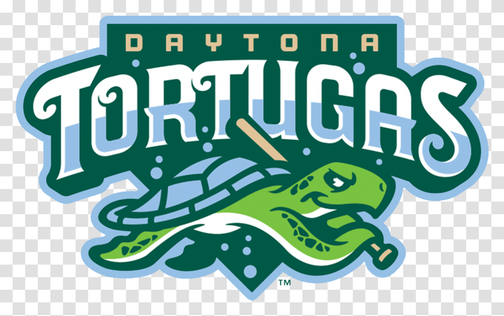 Daytona Tortugas Logo And Symbol Meaning History Daytona Tortugas Logo, Text, Art, Teal, Animal Transparent Png