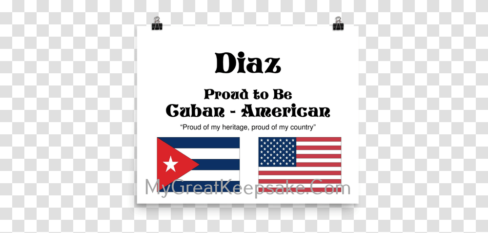 Daz Proud Heritage Cuba Andrews Field, Flag, American Flag Transparent Png