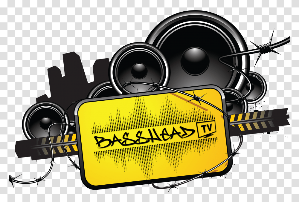 Db Demos - Basshead Tv Car Audio Bass Logo, Label, Text, Electronics, Vehicle Transparent Png