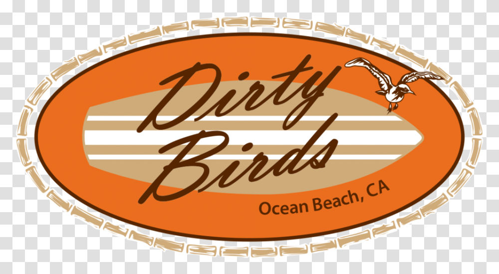Db Ocean Beach Logo White Seagull Illustration, Food, Cake, Dessert Transparent Png
