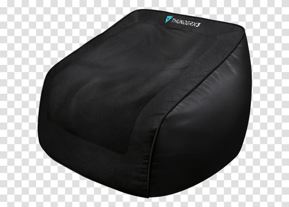 Db5 Black Bean Bag Chair, Furniture, Cushion, Pillow, Inflatable Transparent Png