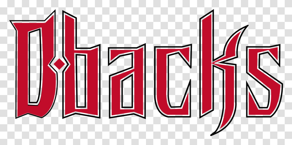 Dbacks - Stickball Com Red Sox Logo Arizona Diamondbacks, Word, Alphabet, Number Transparent Png