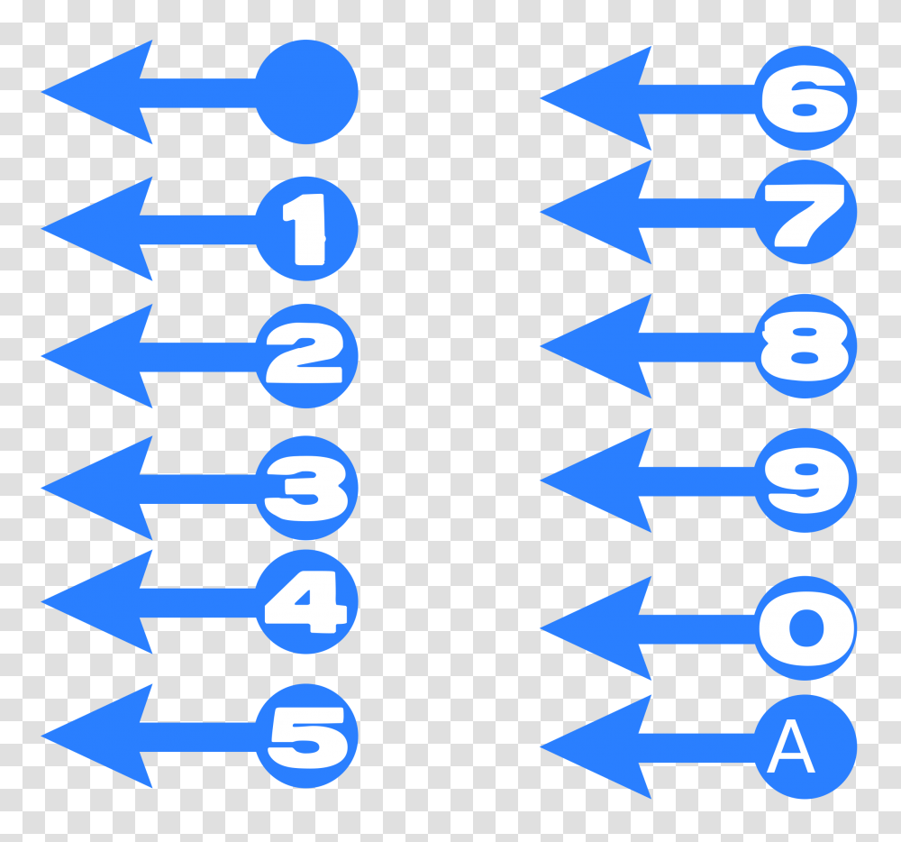 Dbb Numbered Steps Blue Arrow Icons, Lighting, Electronics Transparent Png