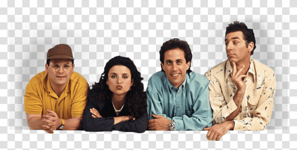 Dbf Site Seinfield Seinfeld Cast, Person, Pillow, Cushion, Face Transparent Png