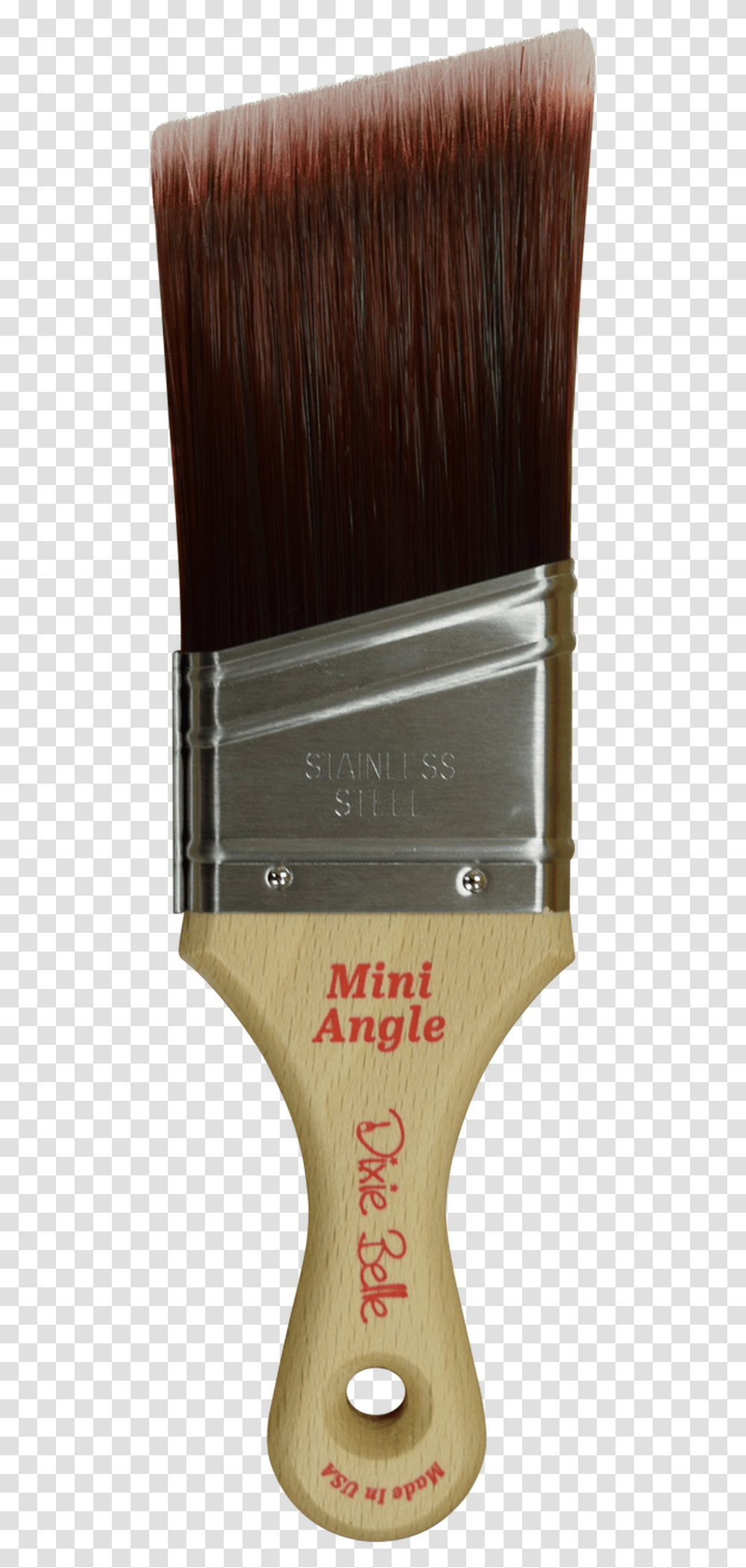 Dbp Mini Angle Synthetic Brush Paint Brush, Label, Alphabet, Wood Transparent Png