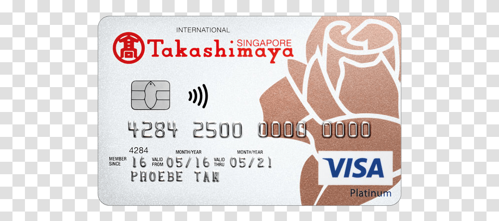Dbs Takashimaya Debit Card Dbs Takashimaya Visa Debit Card, Credit Card, Label, Driving License Transparent Png