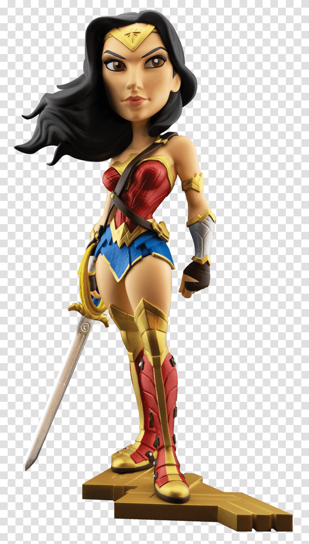 Dc Cinematic Wonder Woman Vinyl Figure Action Figure Wonder Woman Toy, Costume, Person, Human Transparent Png